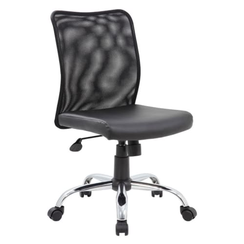 Boss Budget Mesh Silla de Trabajo, Negro